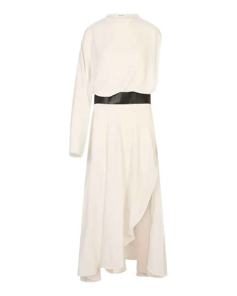 MEIMEIJ asymmetric midi dress - Nude Nude