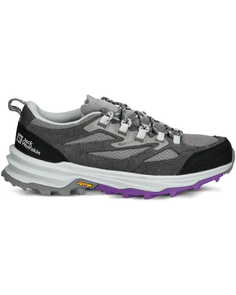 Jack Wolfskin Sneakers mit Einsätzen - Grau Grau