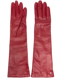 Max Mara Handschuhe aus Leder Rot