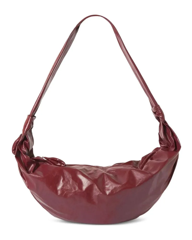 Christophe Lemaire Croissant Schultertasche Rot