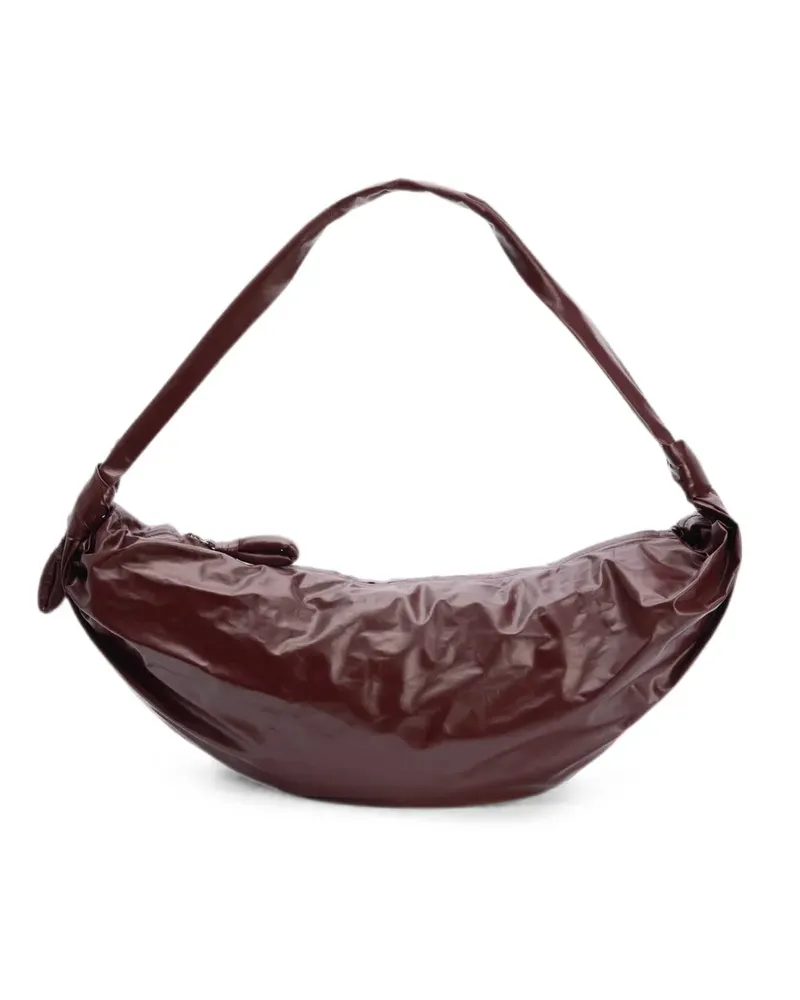 Christophe Lemaire Große Croissant Schultertasche - Rot Rot