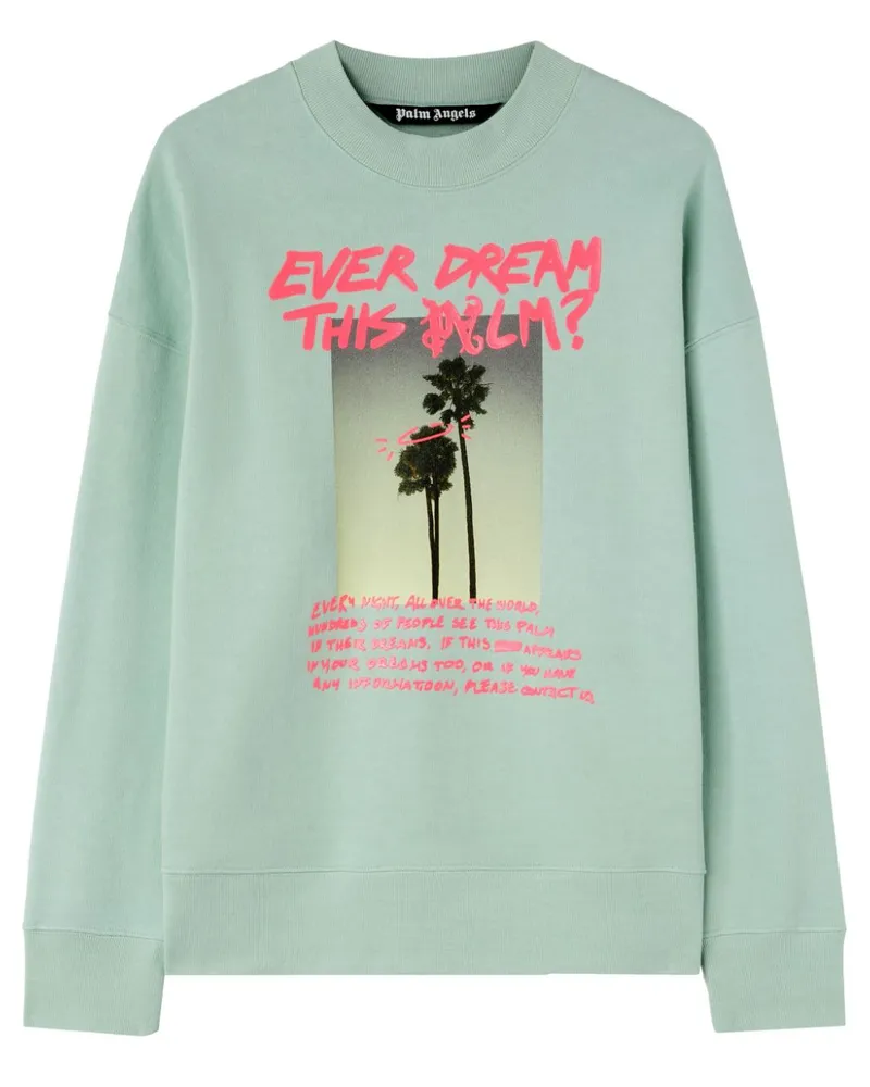 Palm Angels Palm Dream Sweatshirt - Grün Grün
