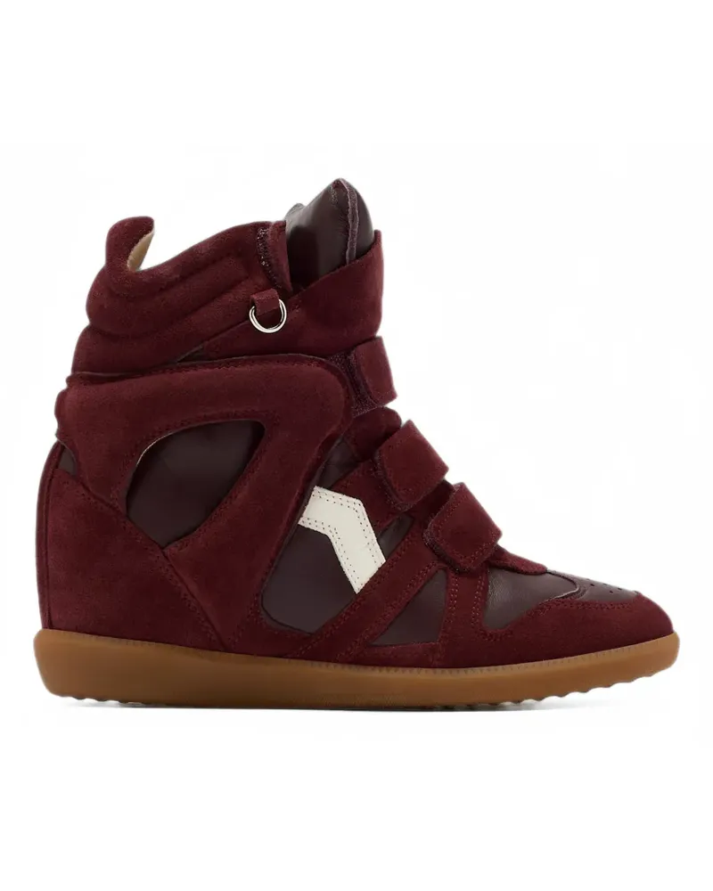 Isabel Marant Bekett touch-strap sneakers - Rot Rot