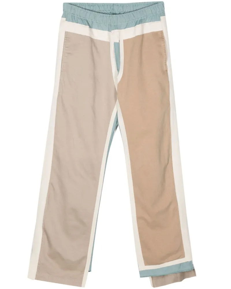 NEEDLES Gerade Hose im Patchwork-Look - Nude Nude