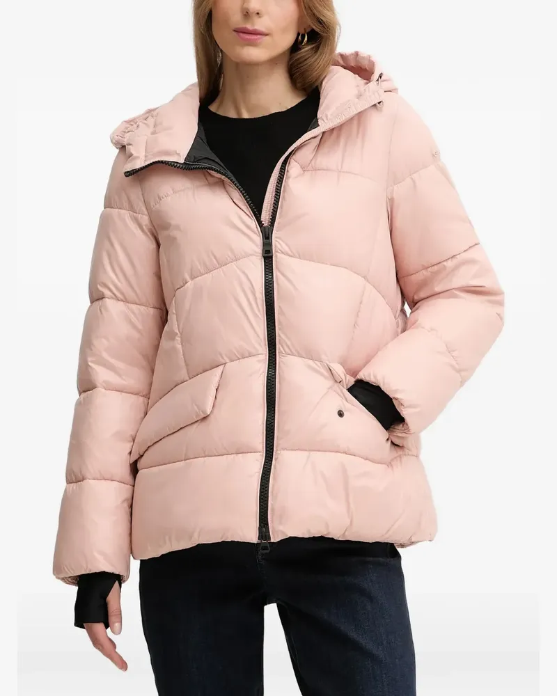 Geox quilted-pattern padded jacket - Rosa Rosa