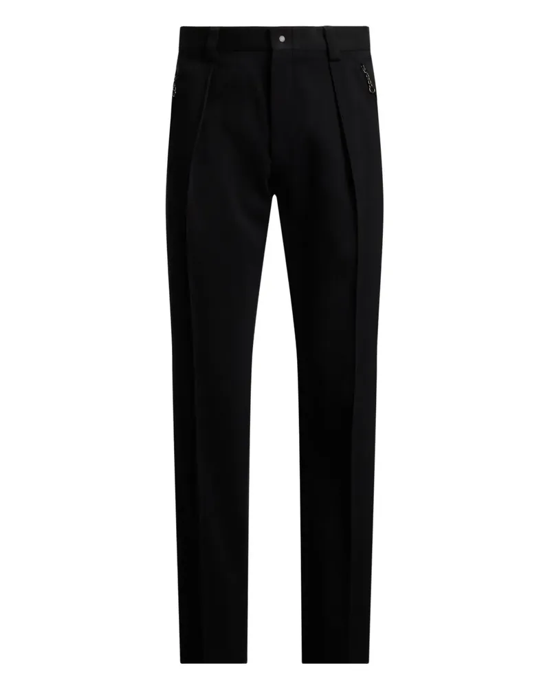 Ralph Lauren Hose mit Falten - Schwarz Schwarz
