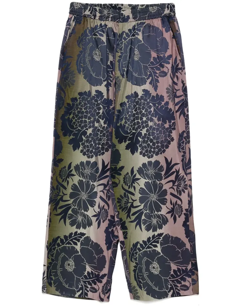 Biyan Jacquard-Hose - Violett Violett