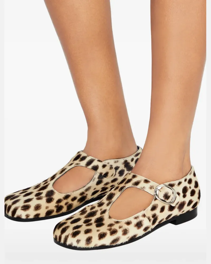 Tory Burch Schnallenschuhe mit T-Riemen - Nude Nude