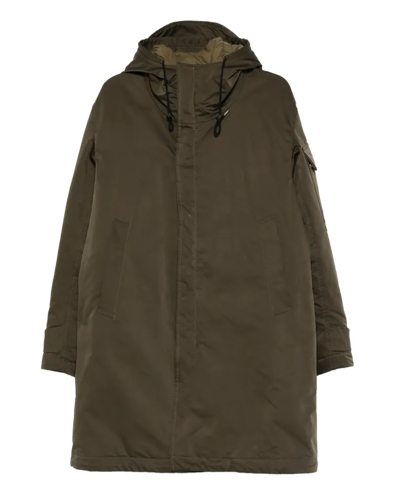 Ten c Rainstorm Parka - Grün Grün