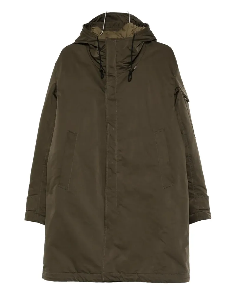 Ten c Rainstorm Parka - Grün Grün