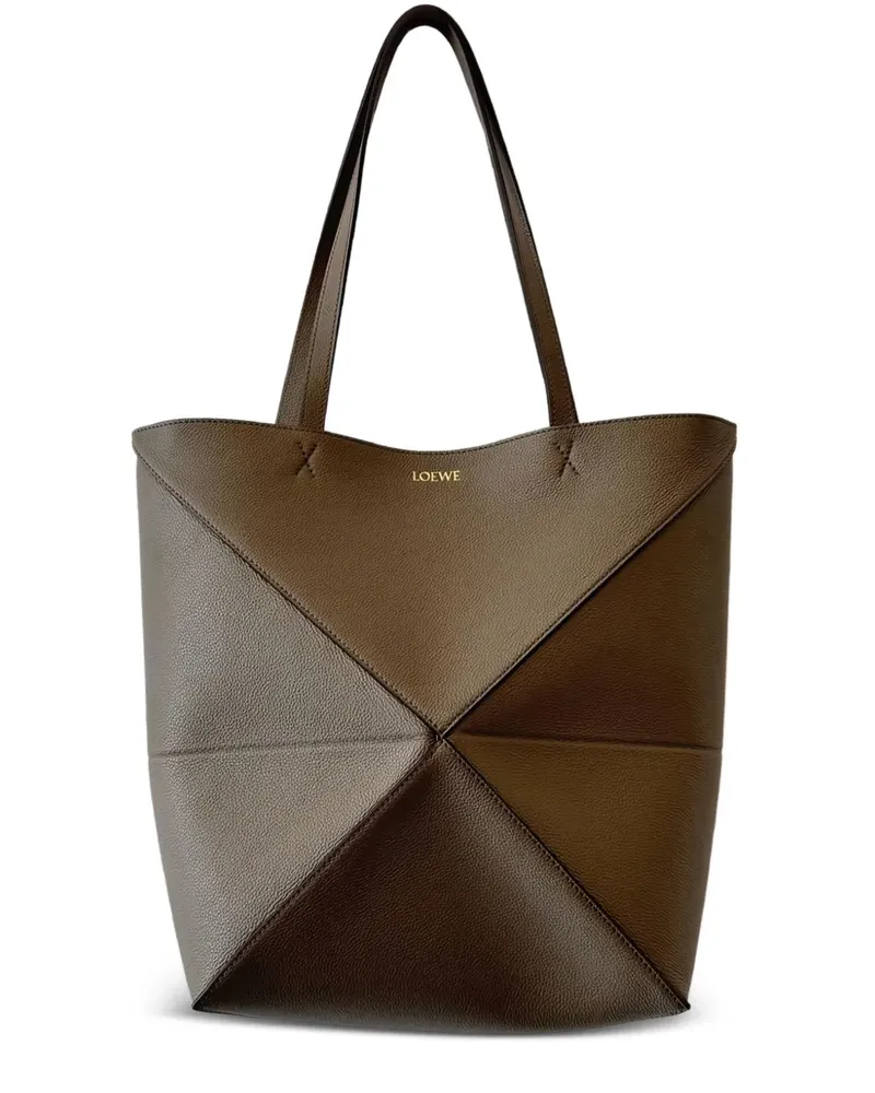 Loewe fold tote bag - Nude Nude