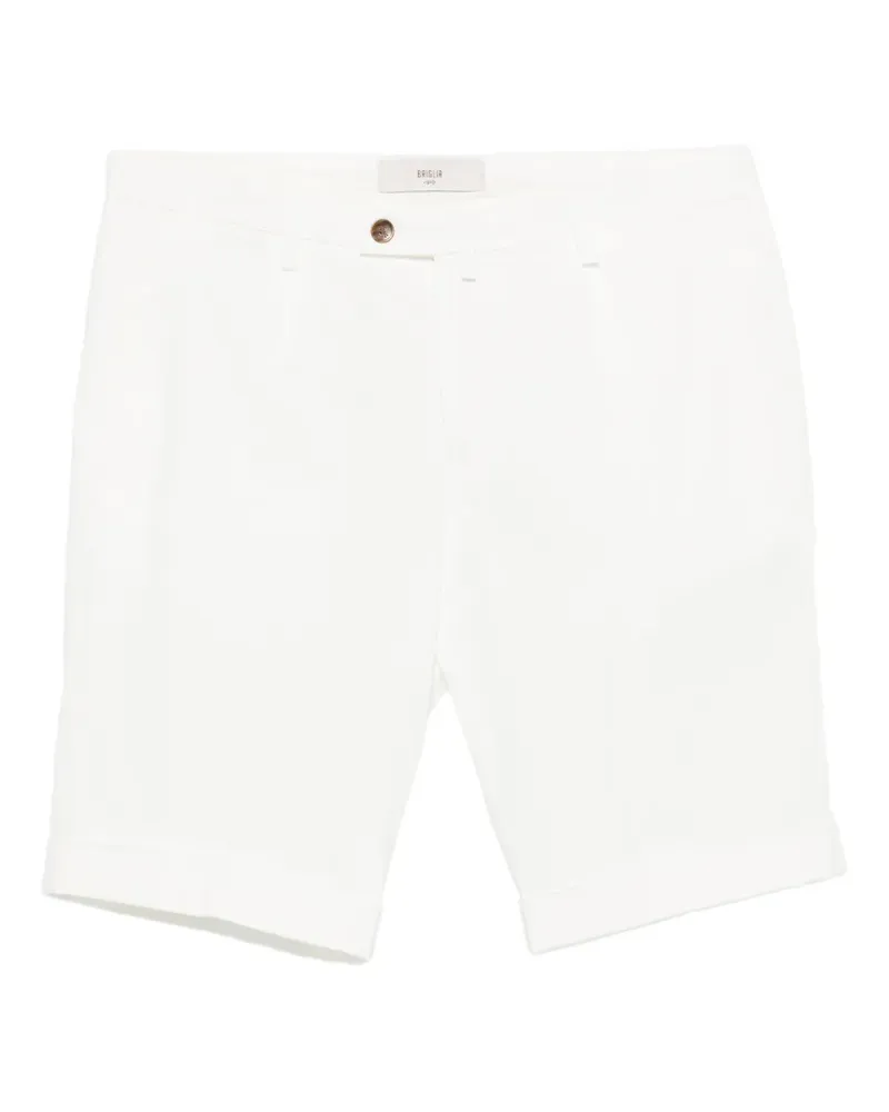 Briglia 1949 pleated shorts - Weiß Weiß