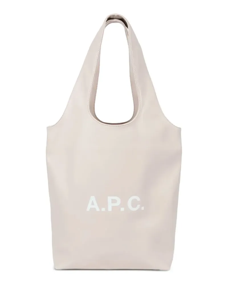 A.P.C. Kleiner Ninon Tote Bag - Nude Nude