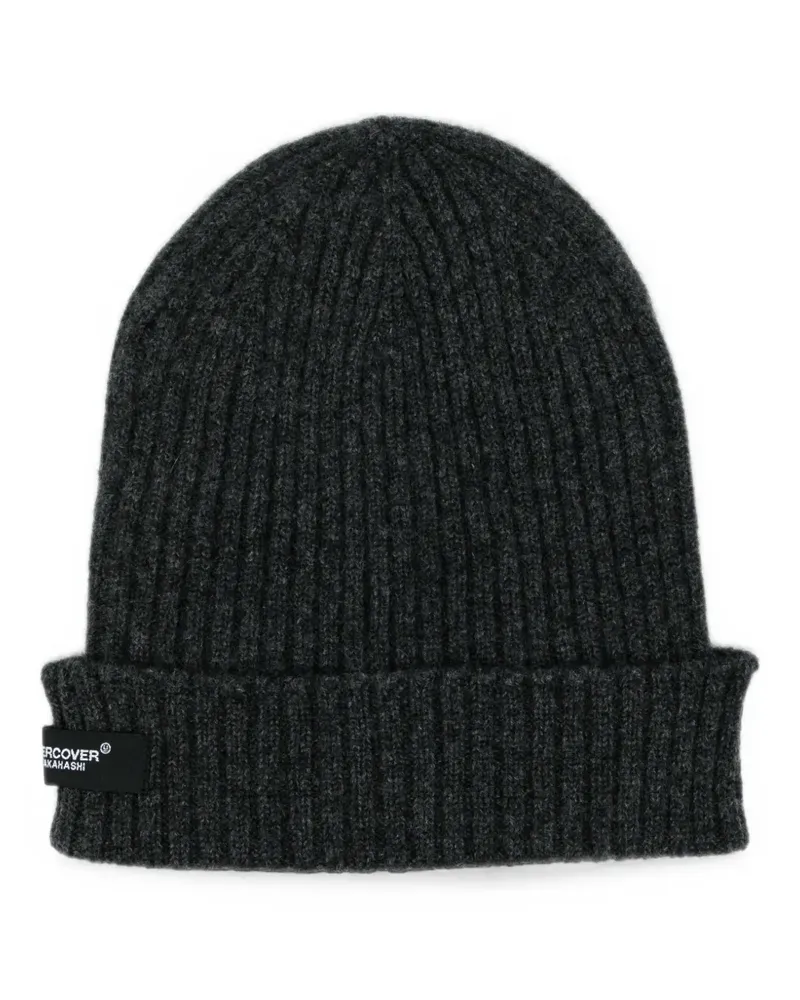 Undercover ribbed-knit beanie hat - Grau Grau