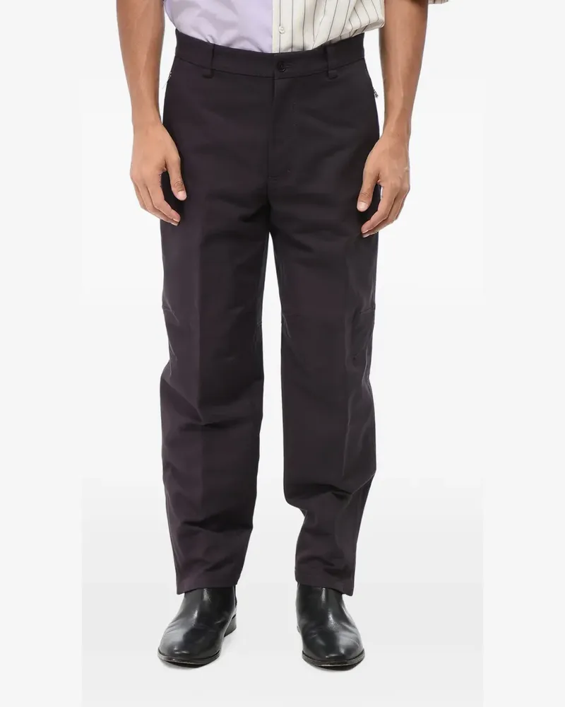 Lanvin Hose mit Reißverschluss am Knöchel - Grau Grau