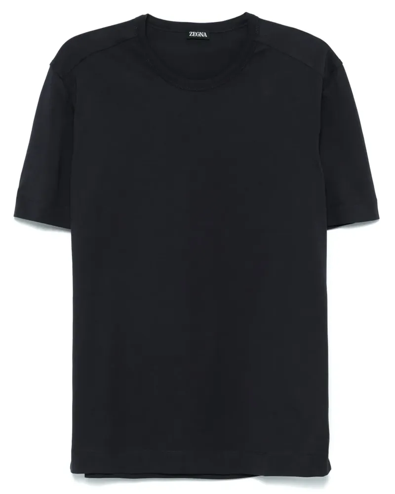 Ermenegildo Zegna Klassisches T-Shirt - Blau Blau