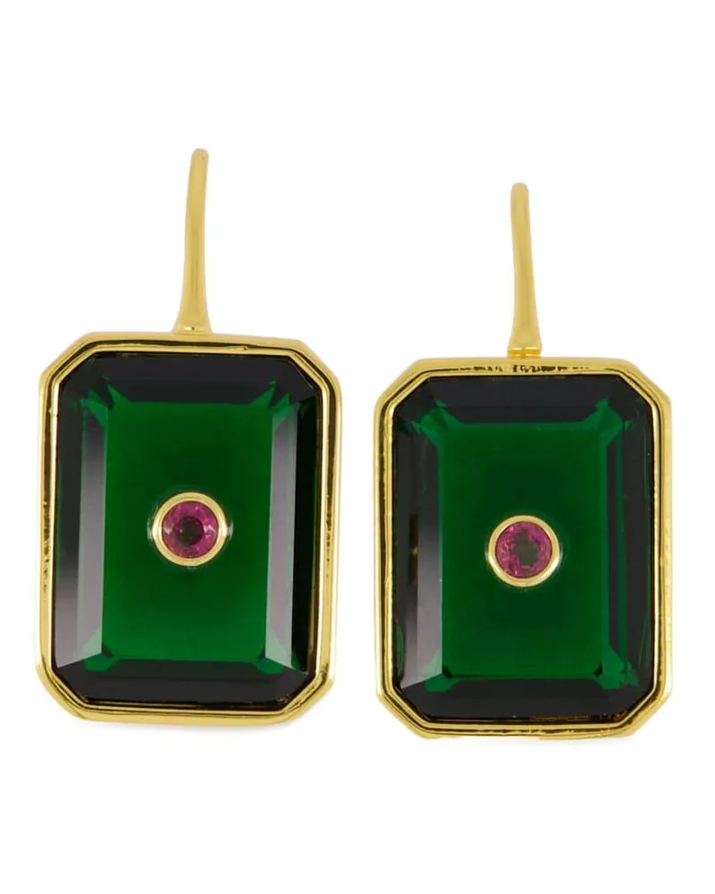 Lizzie Fortunato Tile Ohrringe - Grün Grün