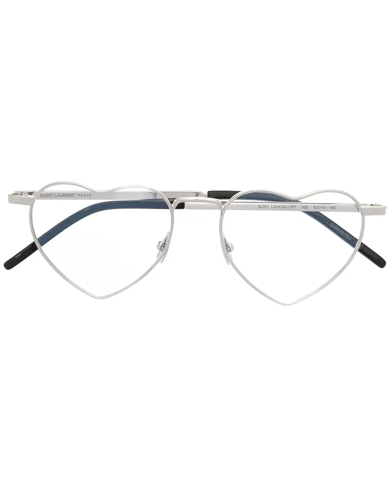 Saint Laurent SL301 LouLou Brille - Silber Silber