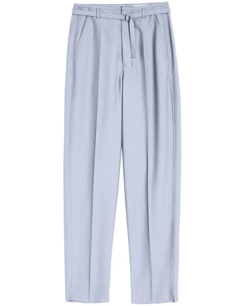 Christophe Lemaire Klassische Hose mit Gürtel - Grau Grau