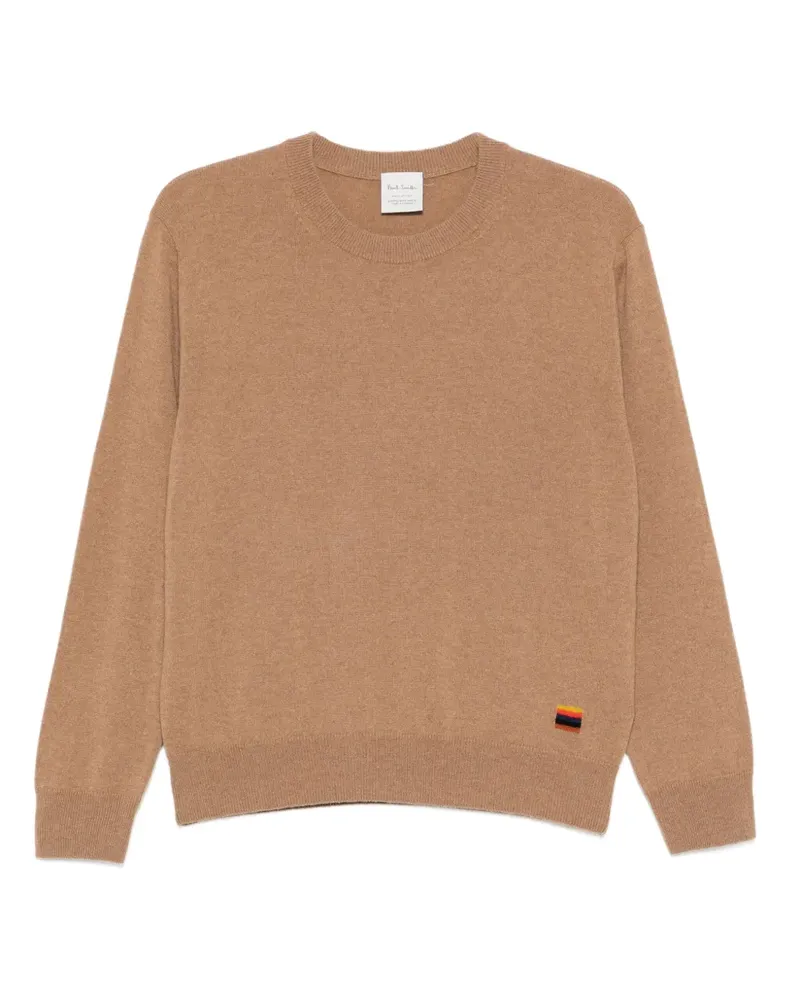 Paul Smith Kaschmirpullover mit Rundhalsausschnitt - Braun Braun