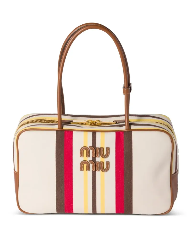 Miu Miu Beau Tote Bag - Nude Nude