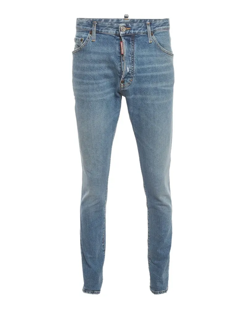 Dsquared2 Cool Guy Jeans im Distressed-Look - Blau Blau