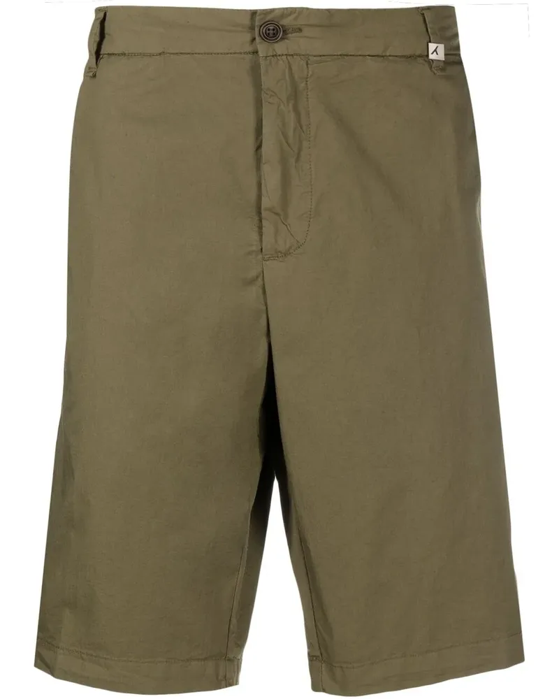 MYTHS Ausgestellte Mid-Rise-Shorts - Grün Grün