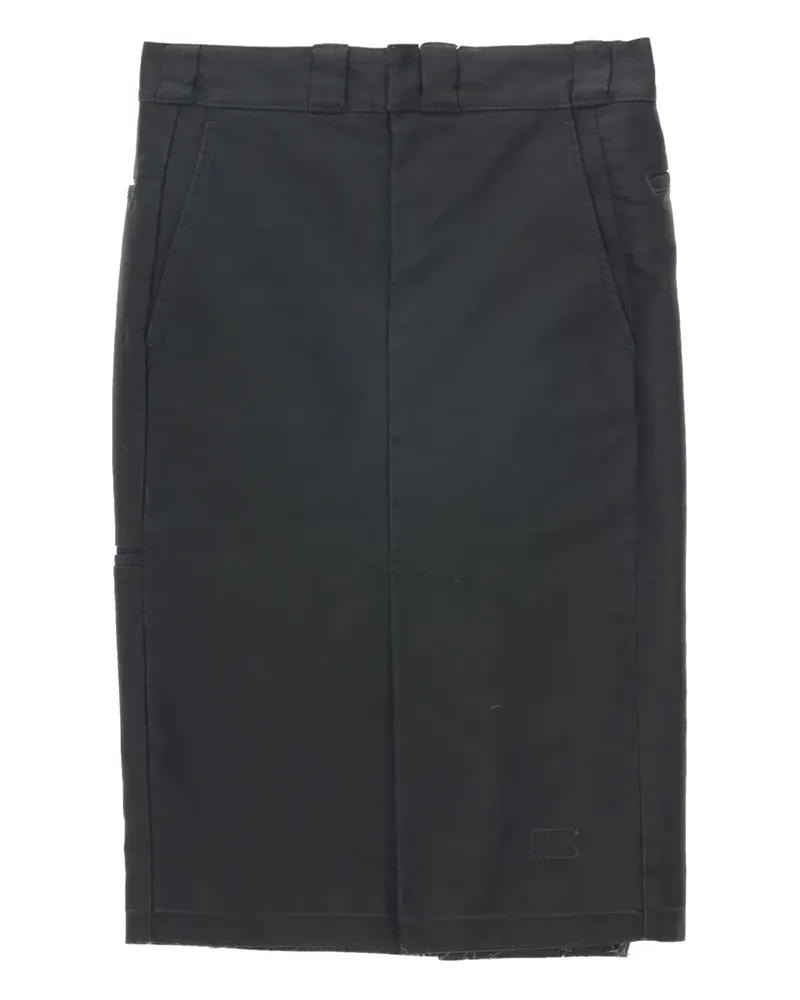 Maison Margiela pocket pencil midi skirt - Grau Grau
