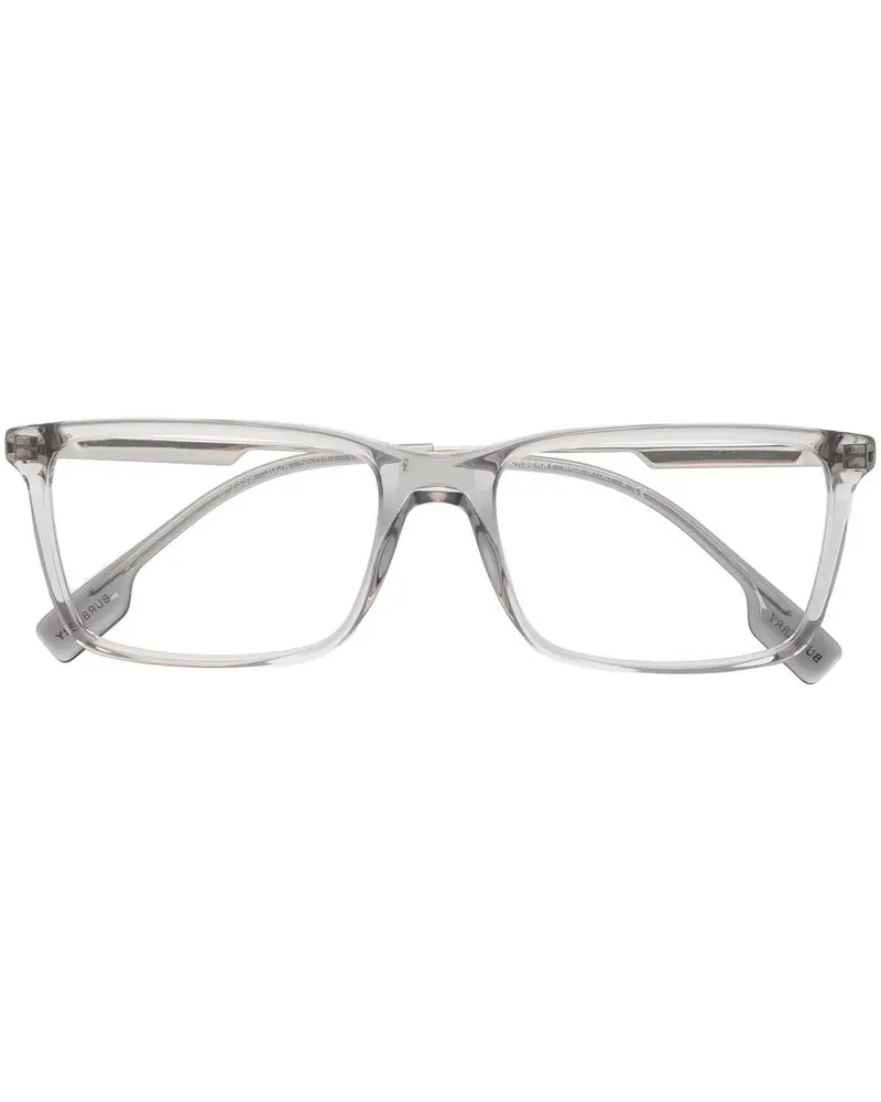 Burberry Brille mit klarem Gestell - Grau Grau
