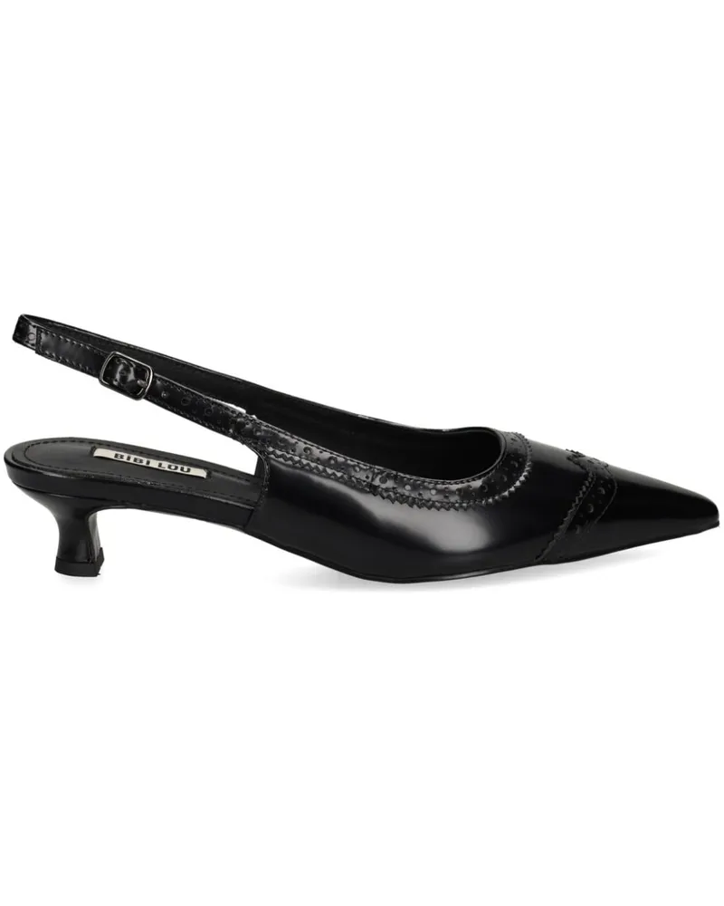 Bibi Lou Lina Pumps 35mm - Schwarz Schwarz