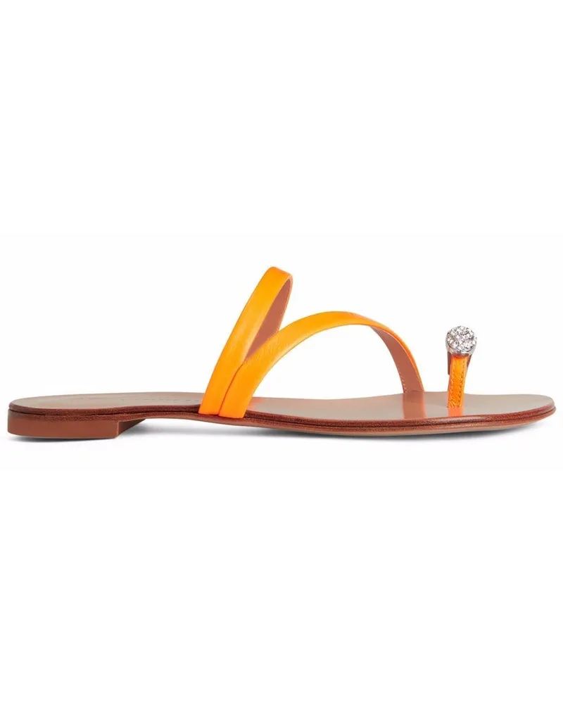Giuseppe Zanotti Hillary Pantoletten - Orange Orange