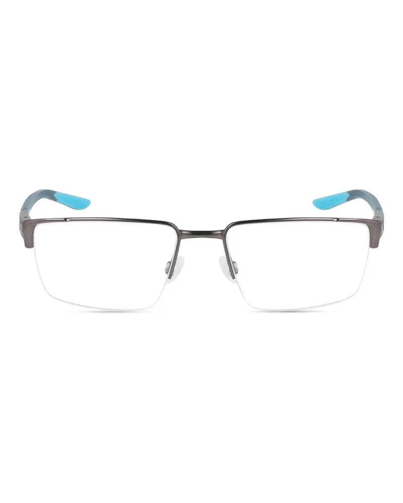 Nike Eckige Brille - Grau Grau