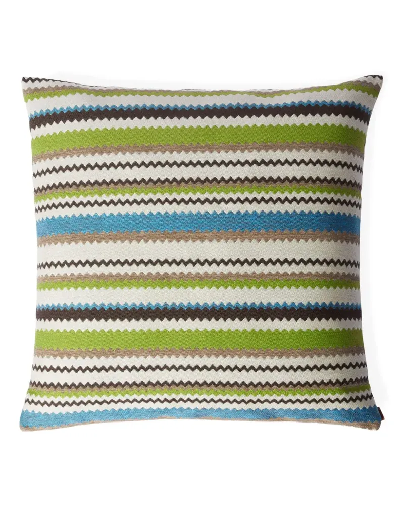 Missoni Home Kissen mit Zickzackmuster - Blau Blau