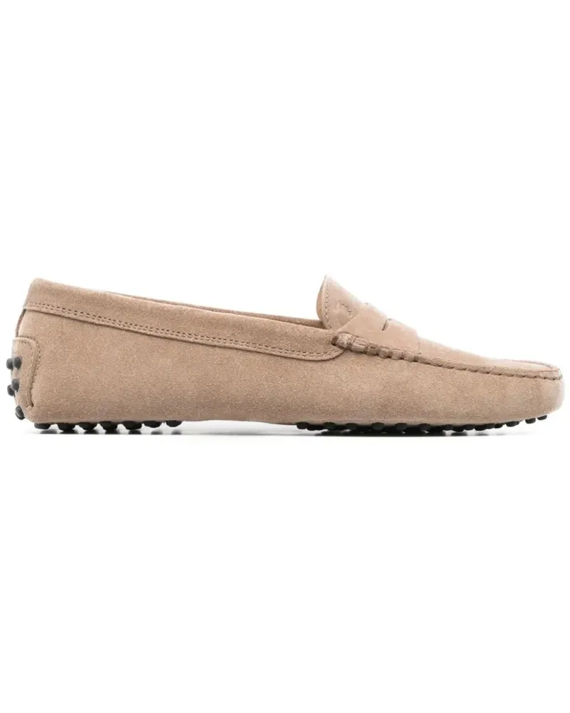 TOD'S Loafer mit mandelförmiger Kappe - Braun Braun