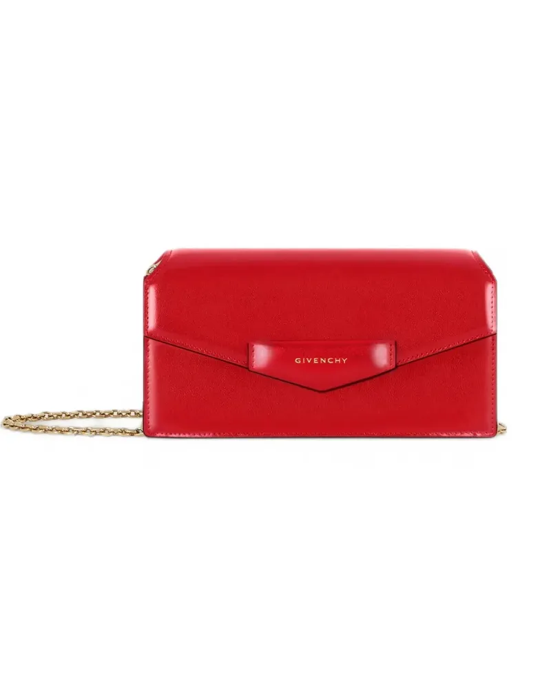 Givenchy Antigona Portemonnaie mit Kette - Rot Rot