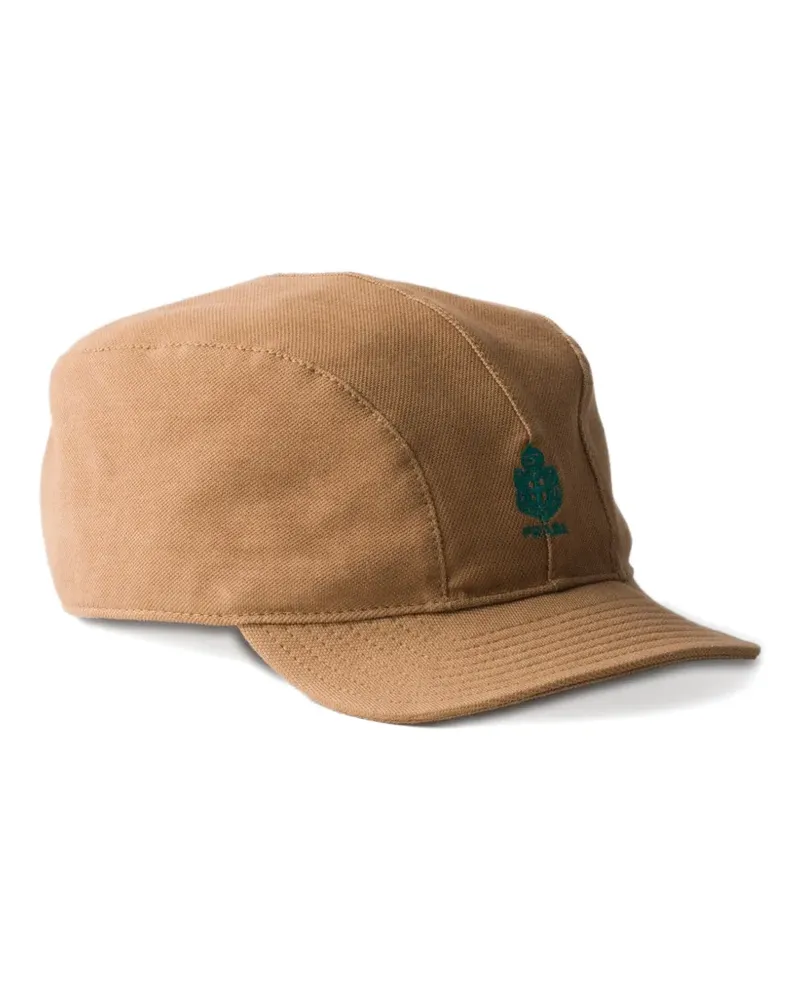 Prada old piqué baseball cap - Nude Nude