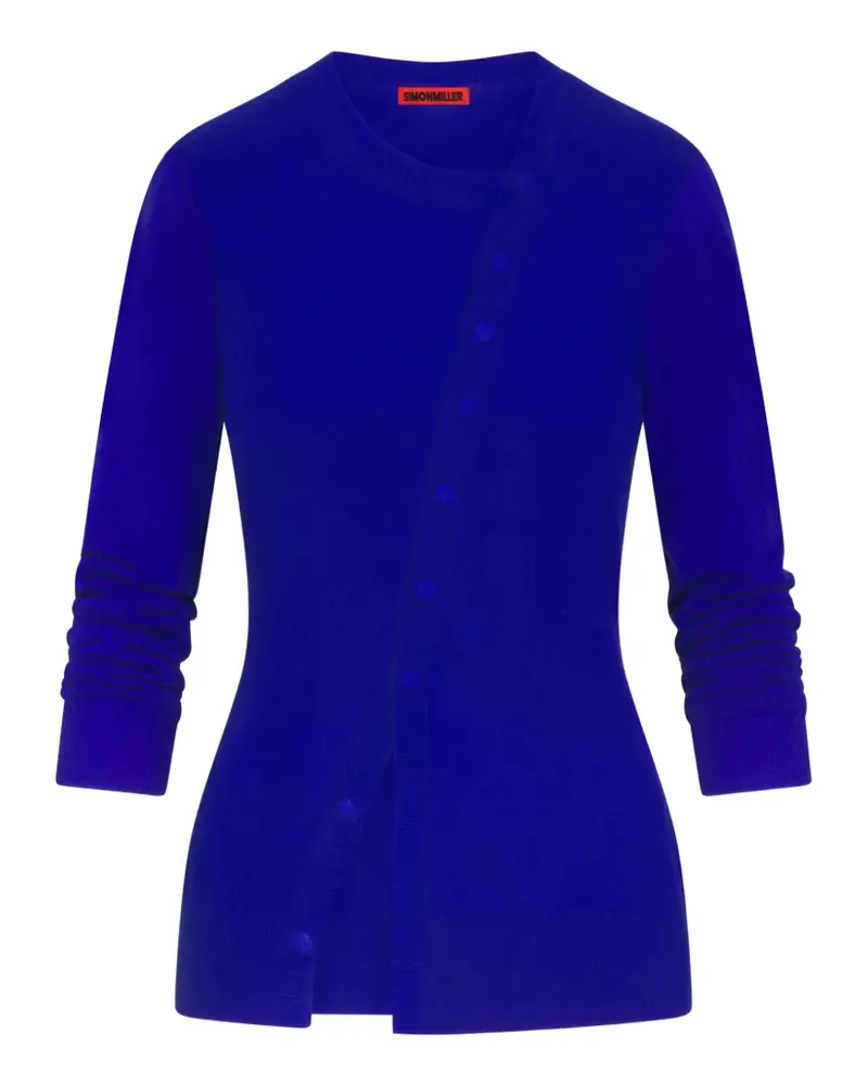 Simon Miller Asymmetrischer Cardigan - Blau Blau