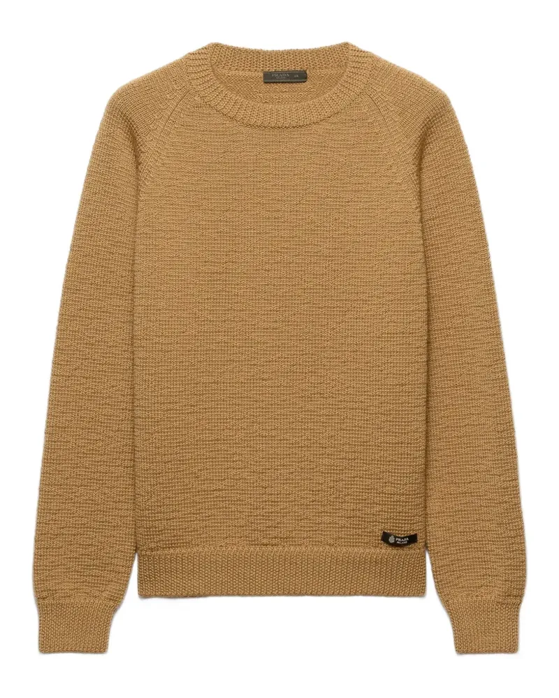 Prada Pullover mit rundem Ausschnitt - Braun Braun