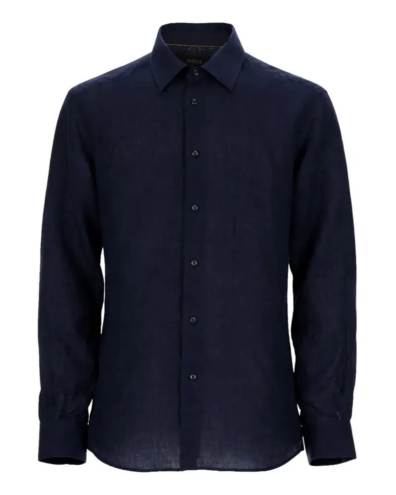 HUGO BOSS classic collar shirt - Blau Blau