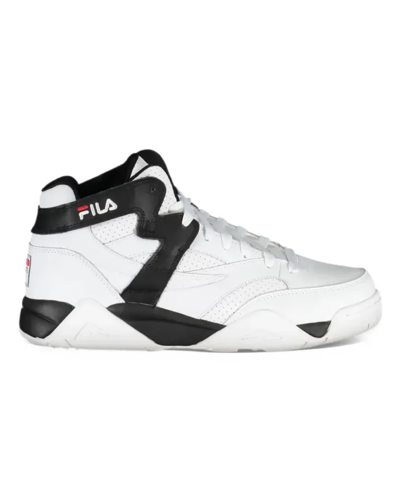 Fila M-Squad perforated panelled high-top sneakers - Weiß Weiß