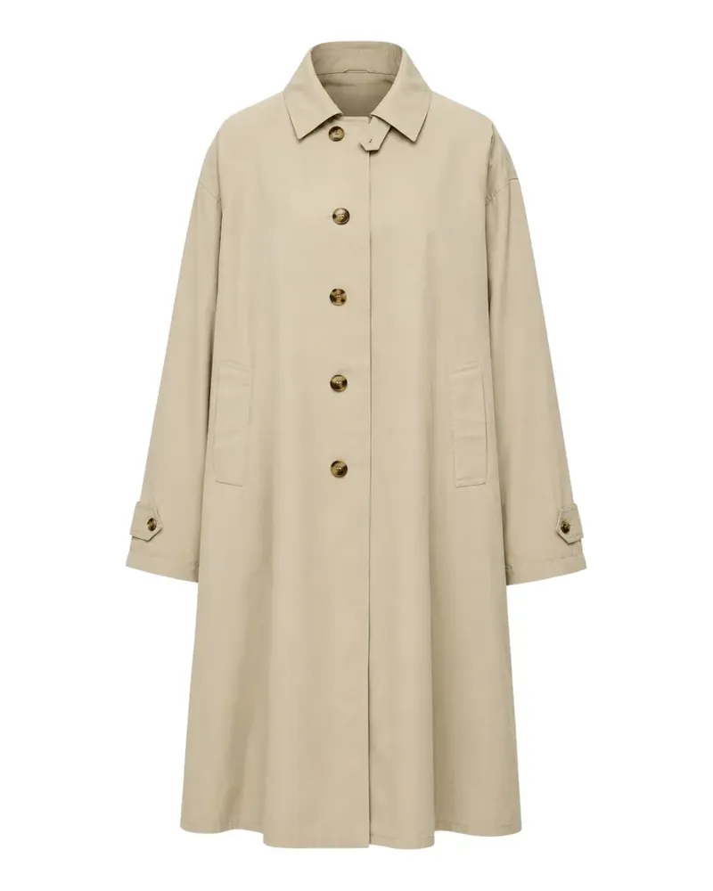 Maison Margiela single-breasted trench coat - Nude Nude