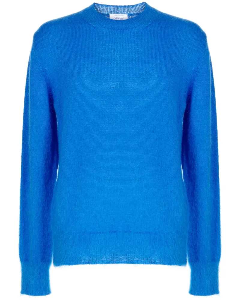 OFF-WHITE Intarsien-Pullover mit Pfeilen - Blau Blau