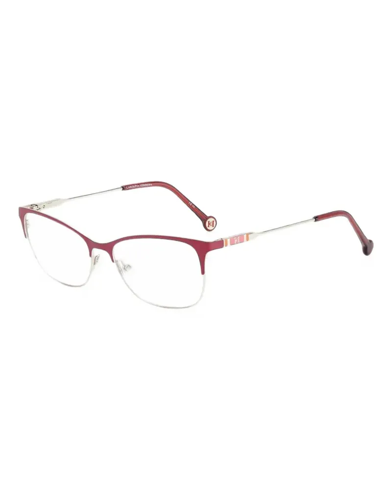 Carolina Herrera New York cat-eye frame glasses - Rot Rot