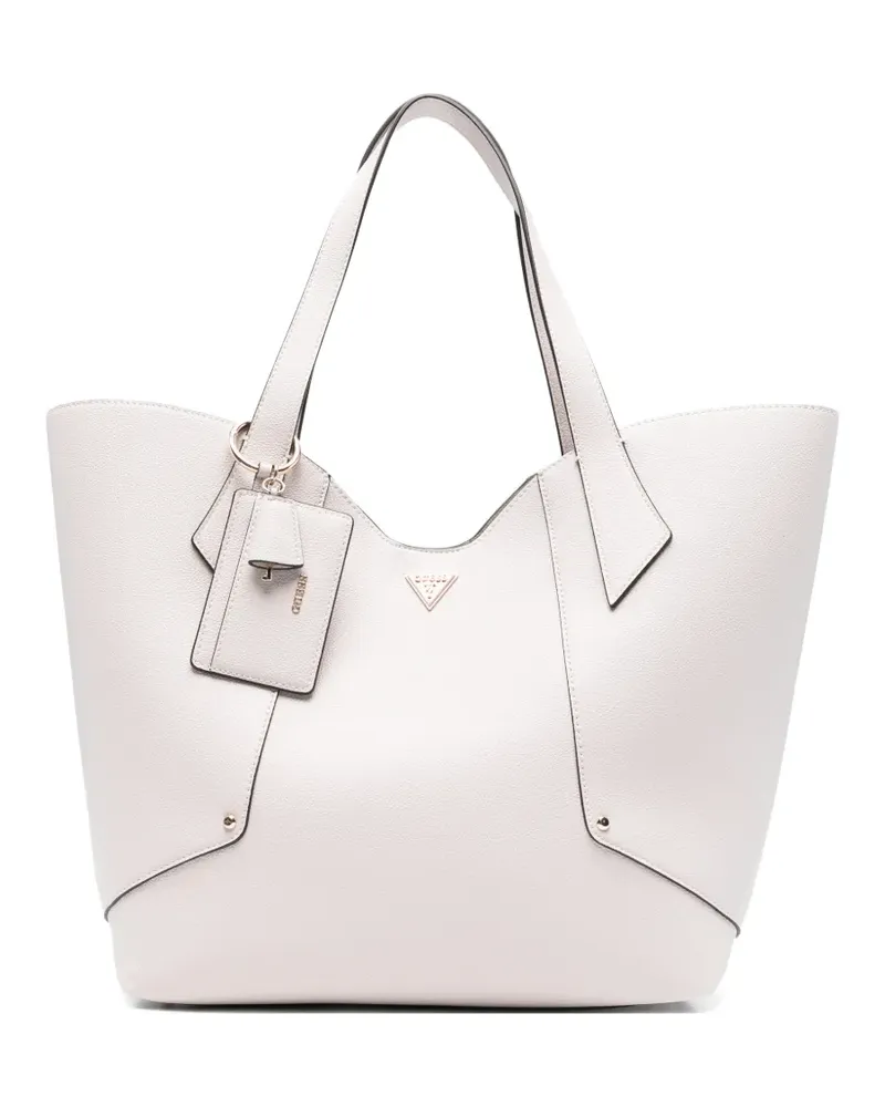 Guess Darcy Tote Bag mit Logo - Nude Nude
