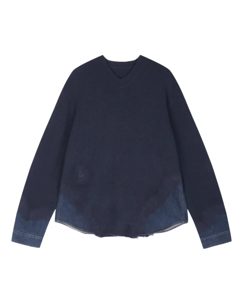 JNBY Pullover im Patchwork-Look - Blau Blau
