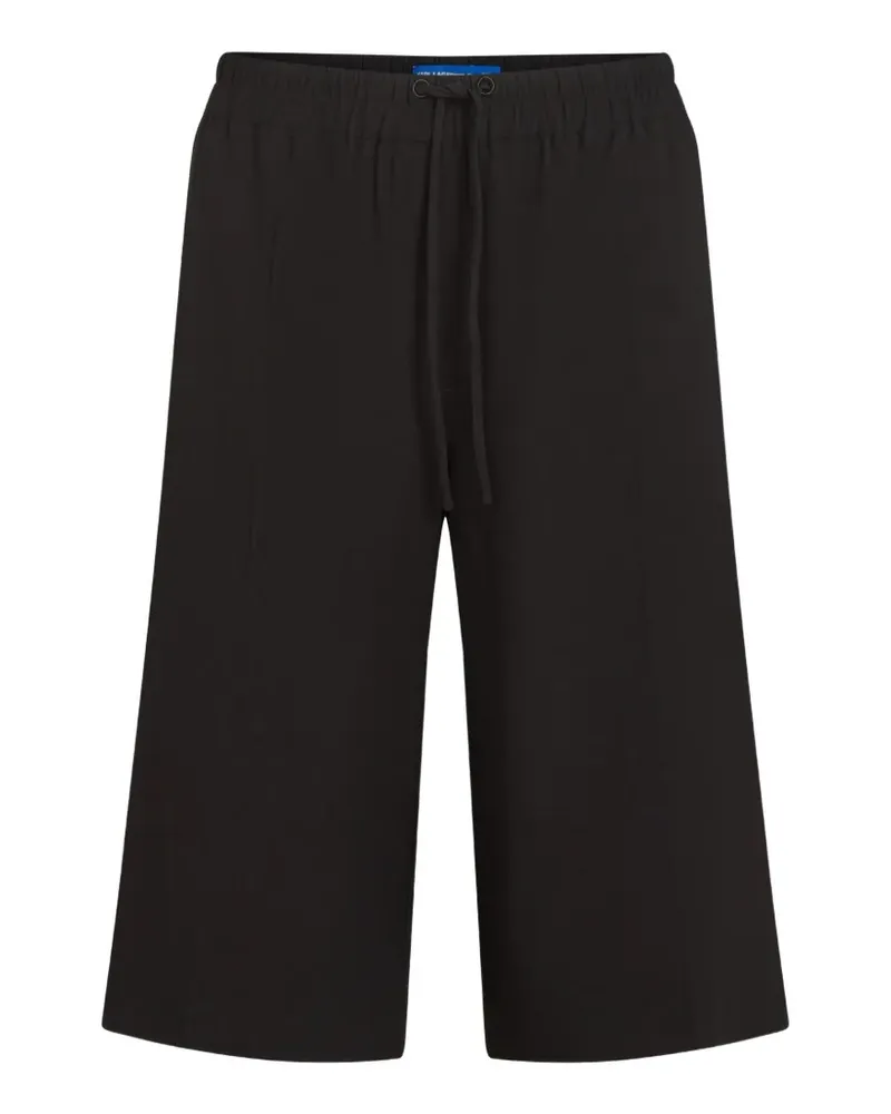 Karl Lagerfeld Shorts mit Kordelzug - Schwarz Schwarz