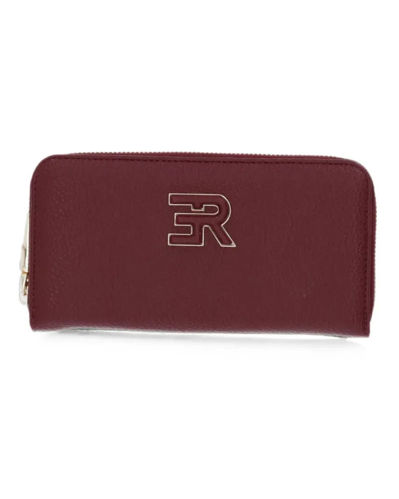 Ermanno Scervino logo-plaque zip-around wallet - Rot Rot