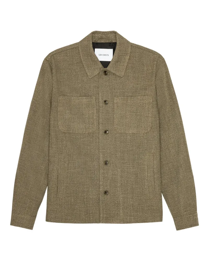 LES DEUX Jacke mit Knopfleiste - Braun Braun