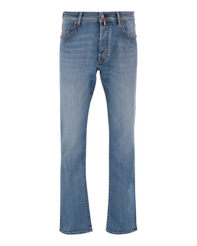 Jacob Cohën button straight jeans - Blau Blau