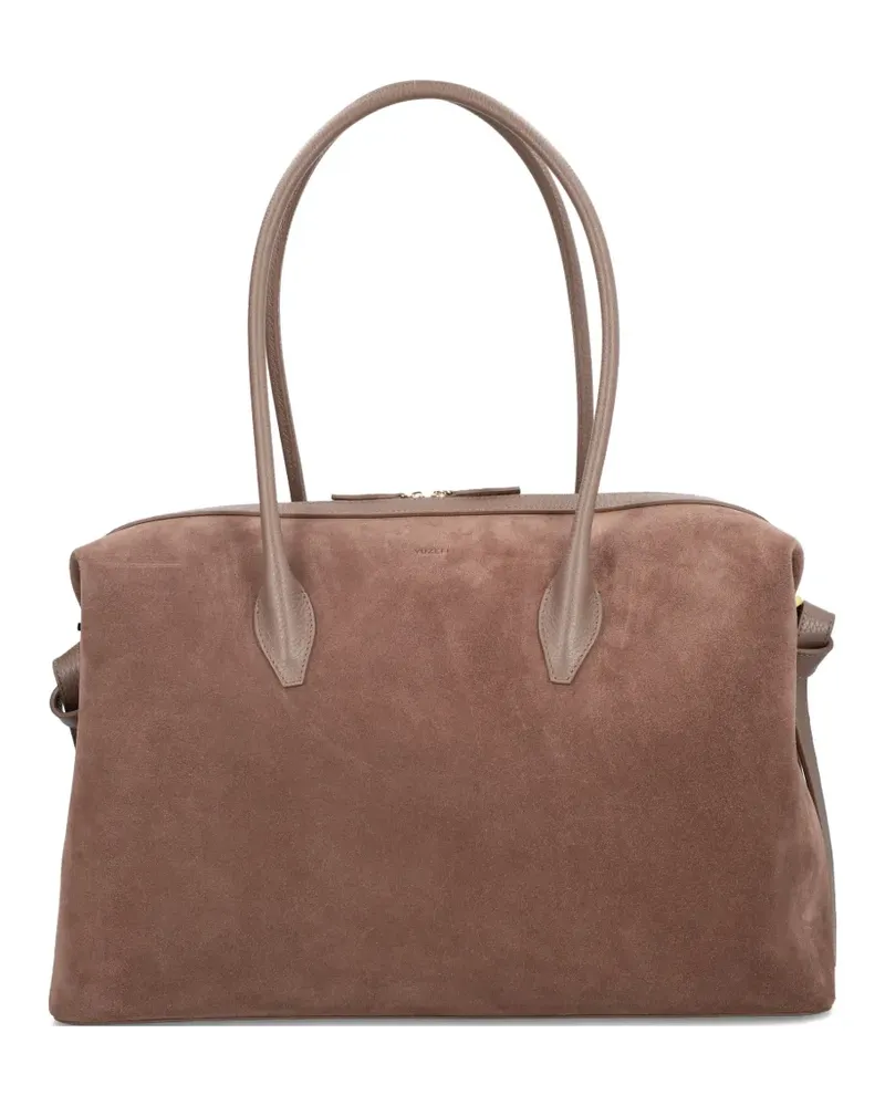 YUZEFI large Brioche Duffle tote bag - Braun Braun